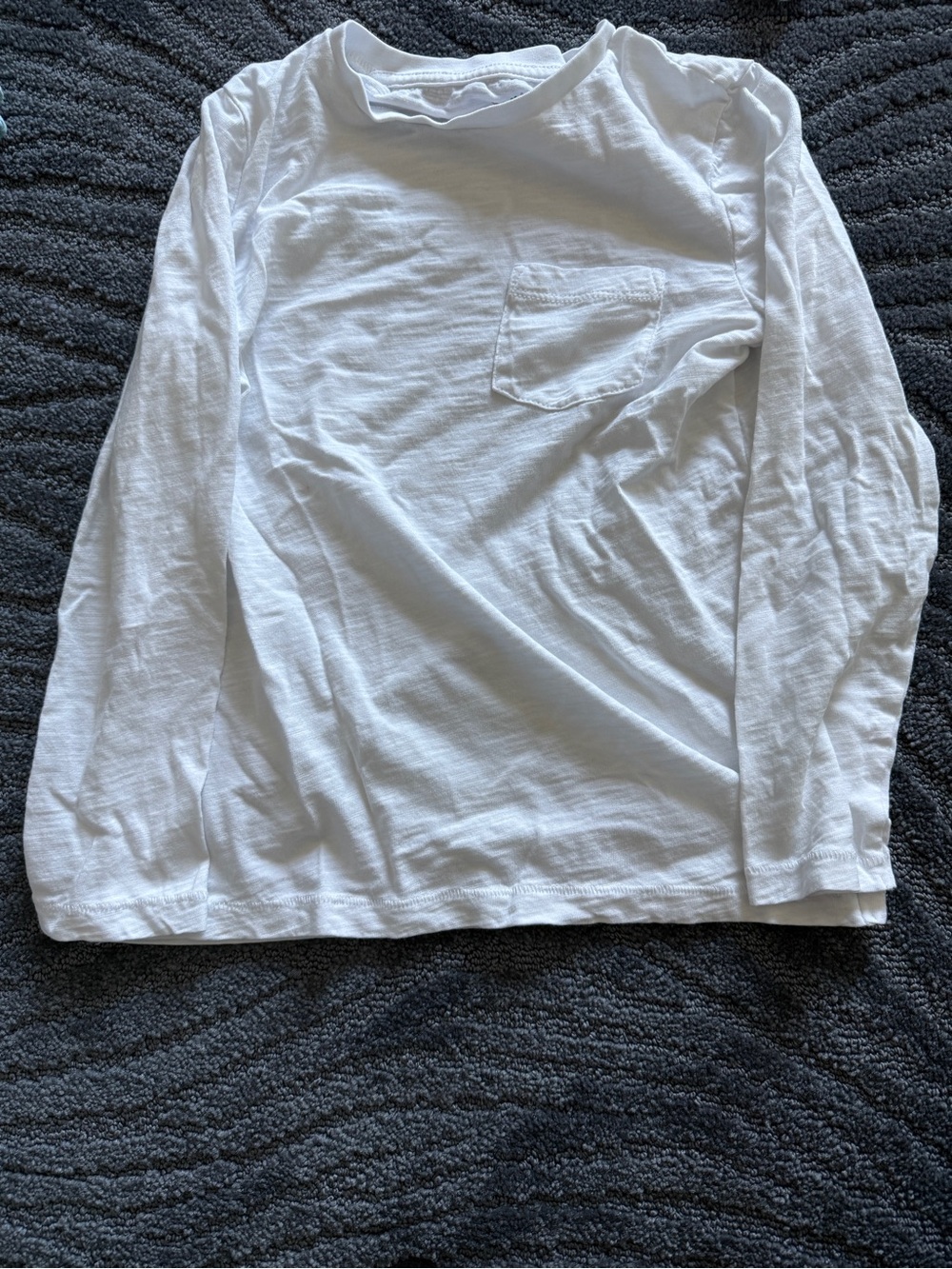 Mini Boden girls long sleeve t shirt with pocket